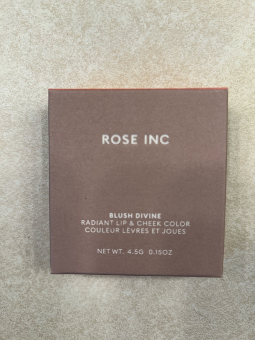 Rose Inc Blush Divine Lip & Cheek Color — Mauve Brown